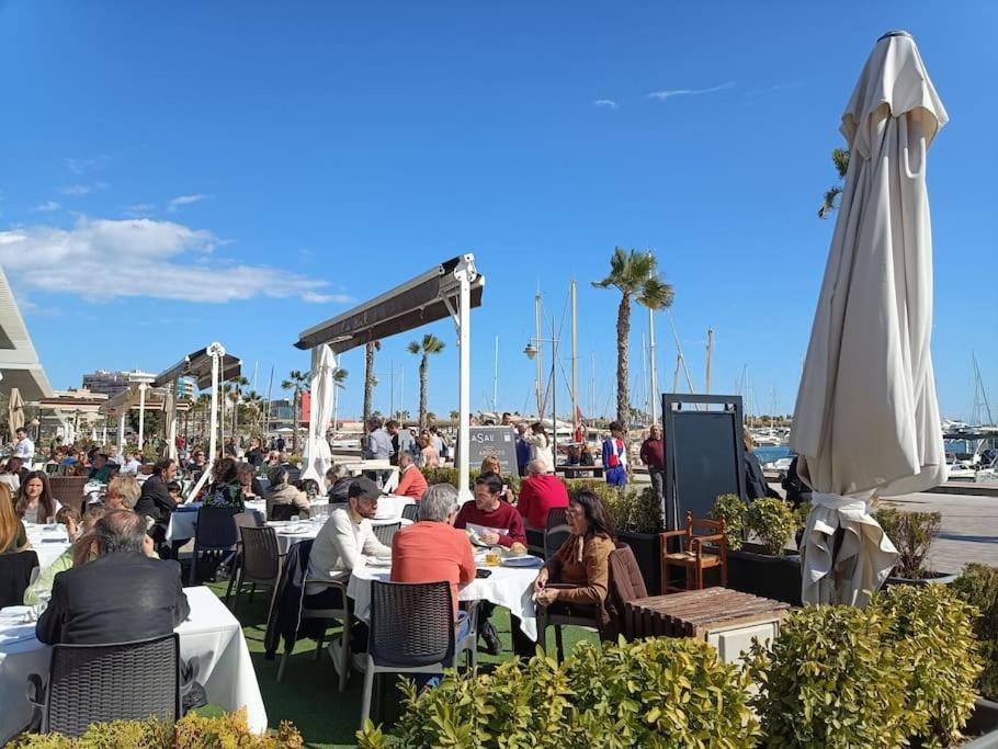 Al Lado De Barcos Y Gran Playa. Apartman Santa Pola Kültér fotó